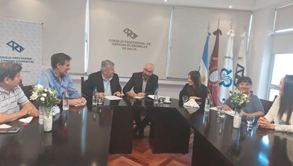 Reuniones con Directores Operativos de la DGR Salta y Firma de Convenio con el C.P.C.E de la provincia de Salta